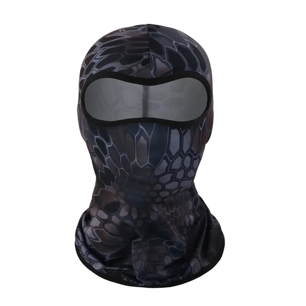 Balaclava Motorcycle Face Mask Moto Helmet Bandana Hood Ski Neck Full Face Mask Windproof Dustproof Face Shield Men's Biker Mask