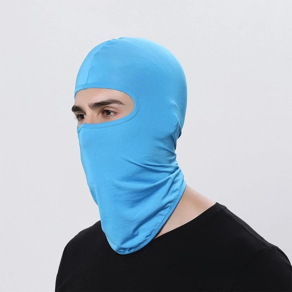 Balaclava Motorcycle Face Mask Moto Helmet Bandana Hood Ski Neck Full Face Mask Windproof Dustproof Face Shield Men's Biker Mask