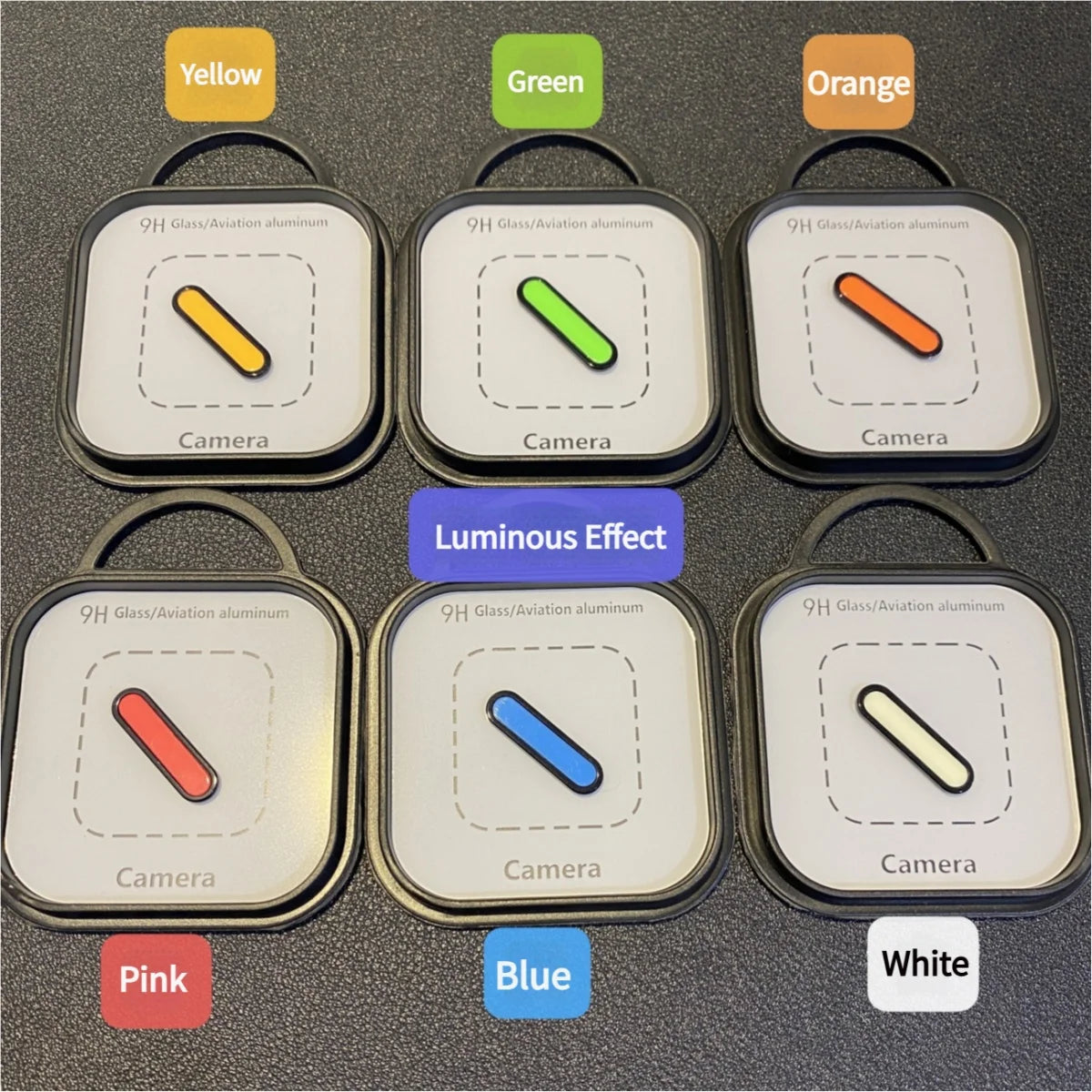 For iPhone 16 Pro Max Plus Camera Control Button Fluorescent Luminous Protect Film Anti-scratch Noctilucent Stickers Accessories