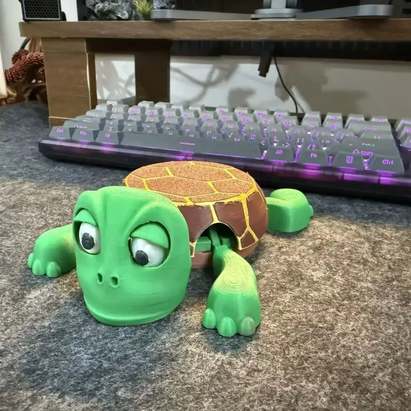 Quirky Panicked Turtle Ornament Turtle Cup Pad Tea Coffee Mug Drinks Holder Tableware Decorative Figurines Stress Relieve Tool