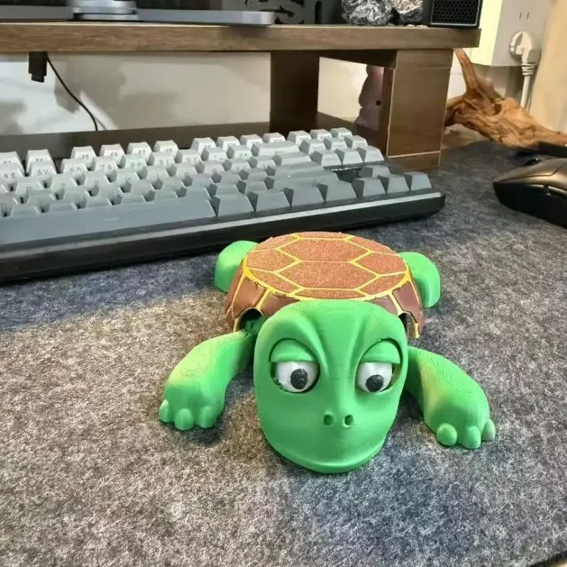 Quirky Panicked Turtle Ornament Turtle Cup Pad Tea Coffee Mug Drinks Holder Tableware Decorative Figurines Stress Relieve Tool