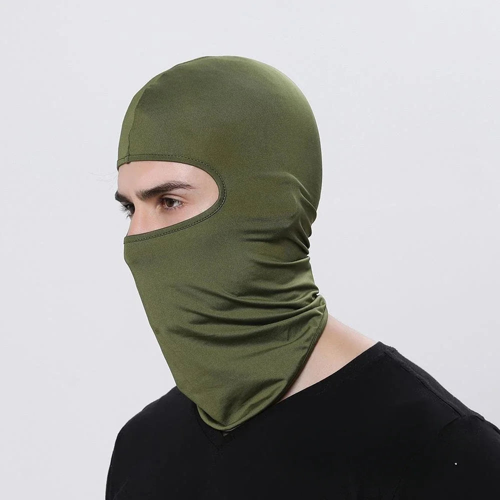 Balaclava Motorcycle Face Mask Moto Helmet Bandana Hood Ski Neck Full Face Mask Windproof Dustproof Face Shield Men's Biker Mask