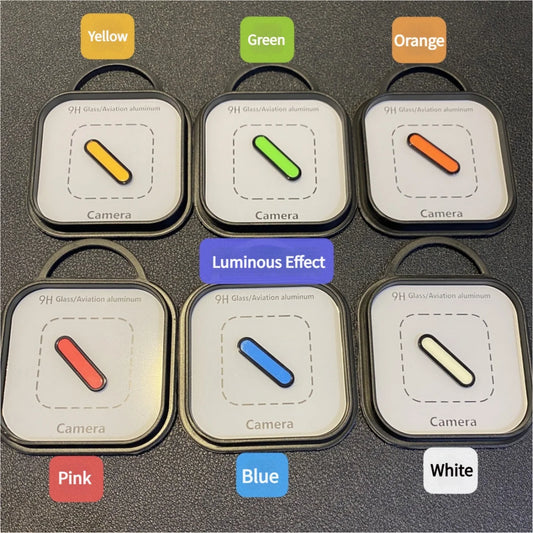 For iPhone 16 Pro Max Plus Camera Control Button Fluorescent Luminous Protect Film Anti-scratch Noctilucent Stickers Accessories